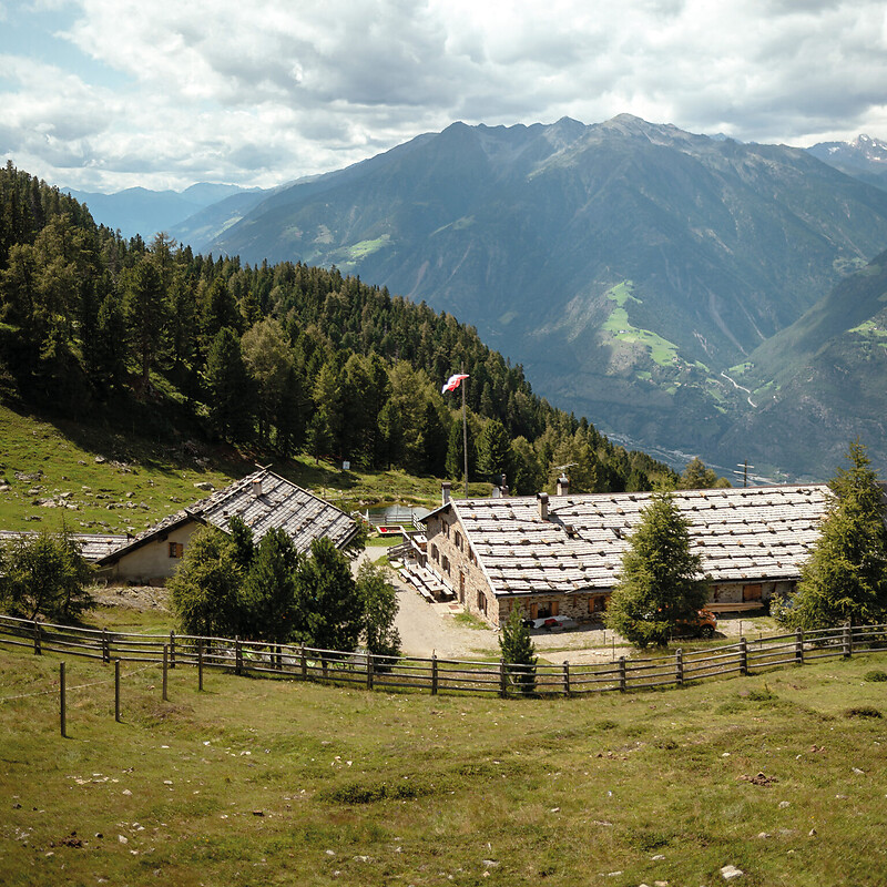 Stazione a monte della seggiovia del Vigiljoch - Alpe di Naturno